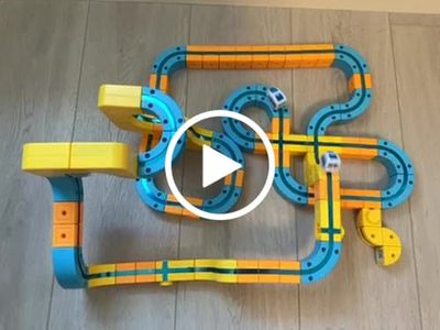 Infinity Racer Train video review by Gerald K.: Many track configurations possible