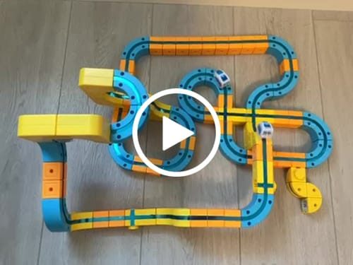 Infinity Racer Train video review by Gerald K.: Many track configurations possible